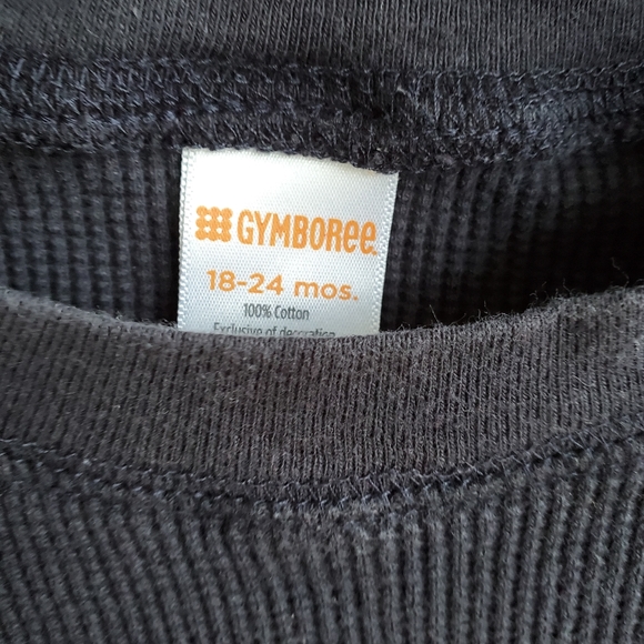 Snowman navy waffle knit shirt - Picture 3 of 3